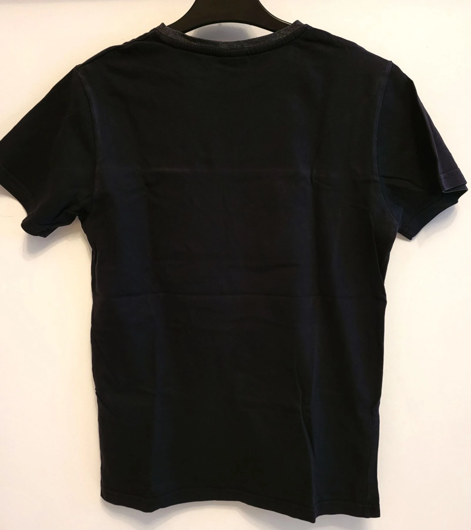 Ellesse T-shirt TXS /TFr34- Preta - Logo Bordado Ellesse na Frente em OT – photo 4